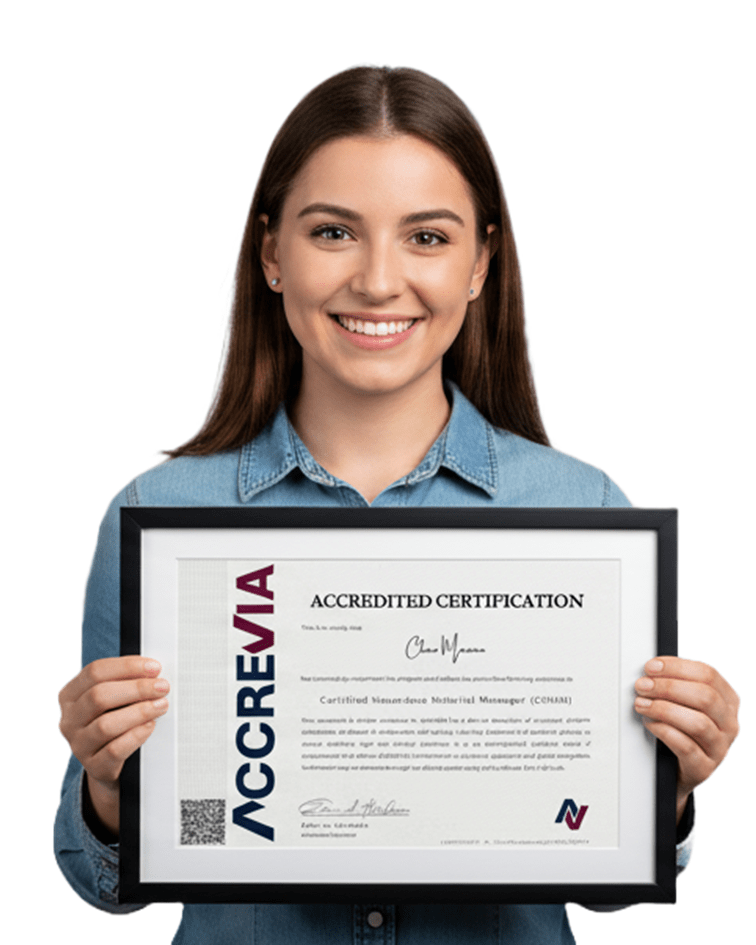 girl holding certificate.pptx min